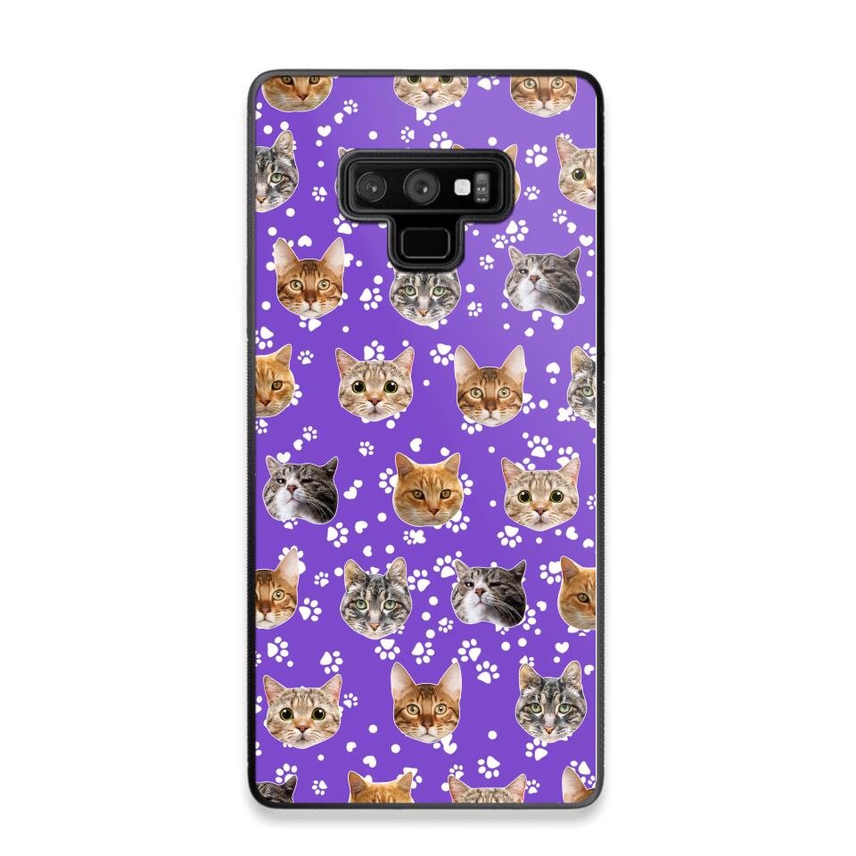 Personalized Upload Your Cat Photo Head Cat Lovers Phonecase Printed QTHQ1303