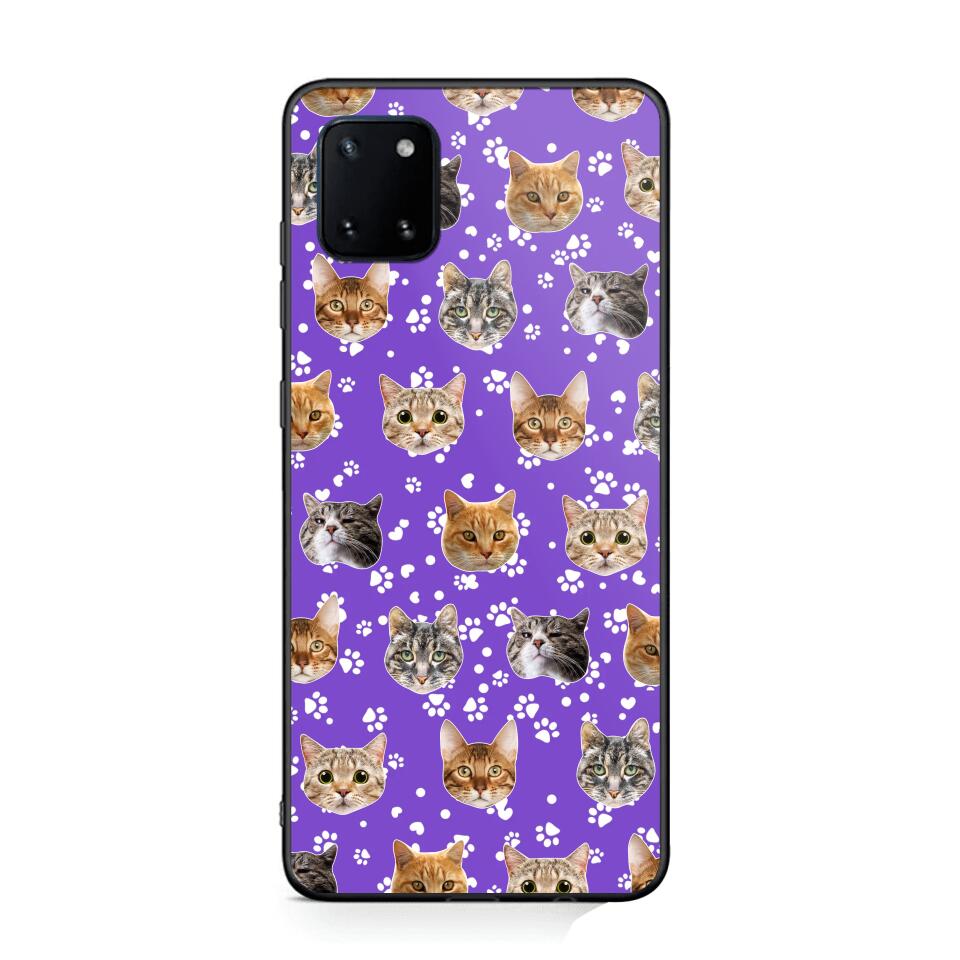 Personalized Upload Your Cat Photo Head Cat Lovers Phonecase Printed QTHQ1303