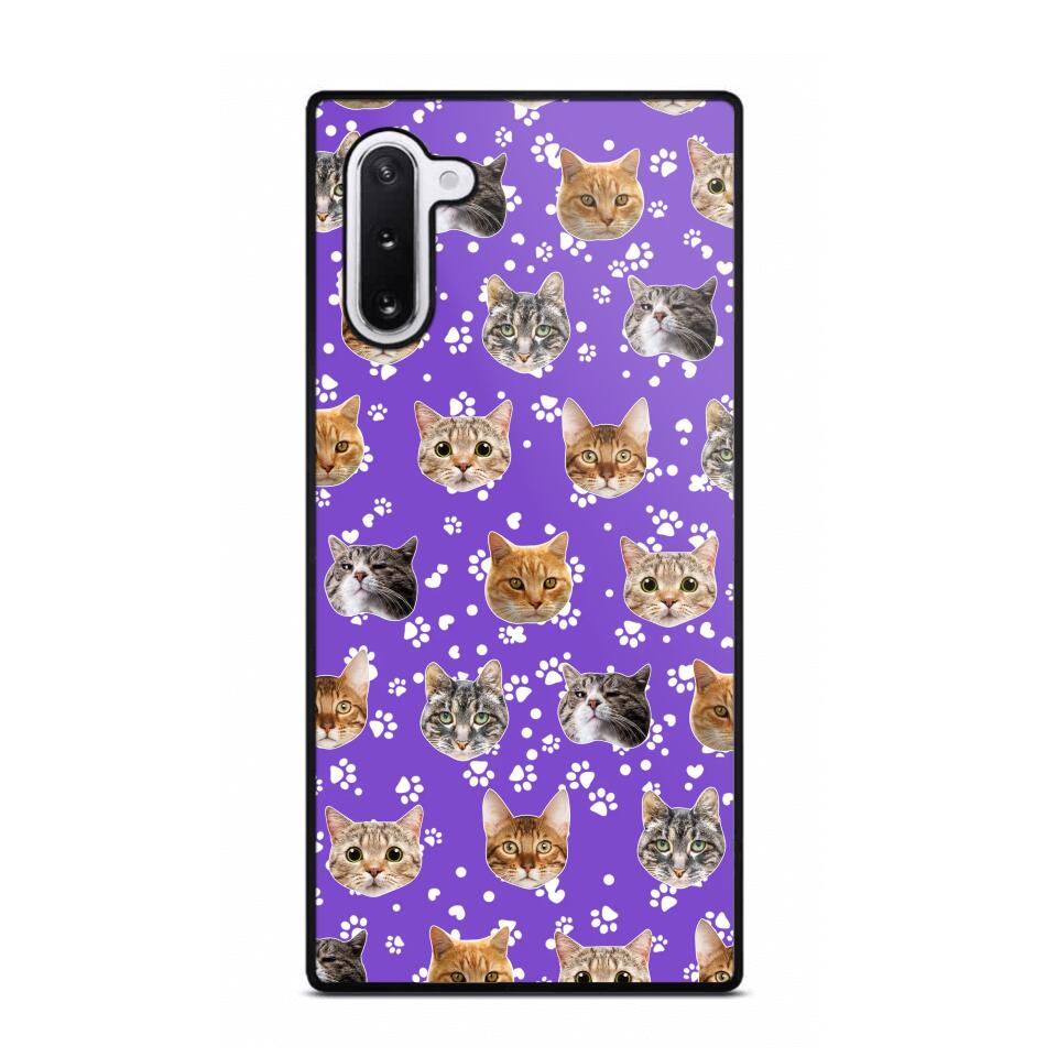 Personalized Upload Your Cat Photo Head Cat Lovers Phonecase Printed QTHQ1303