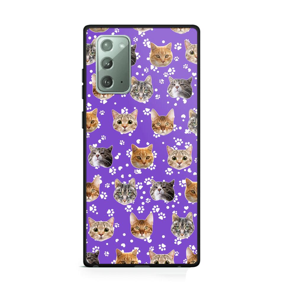 Personalized Upload Your Cat Photo Head Cat Lovers Phonecase Printed QTHQ1303