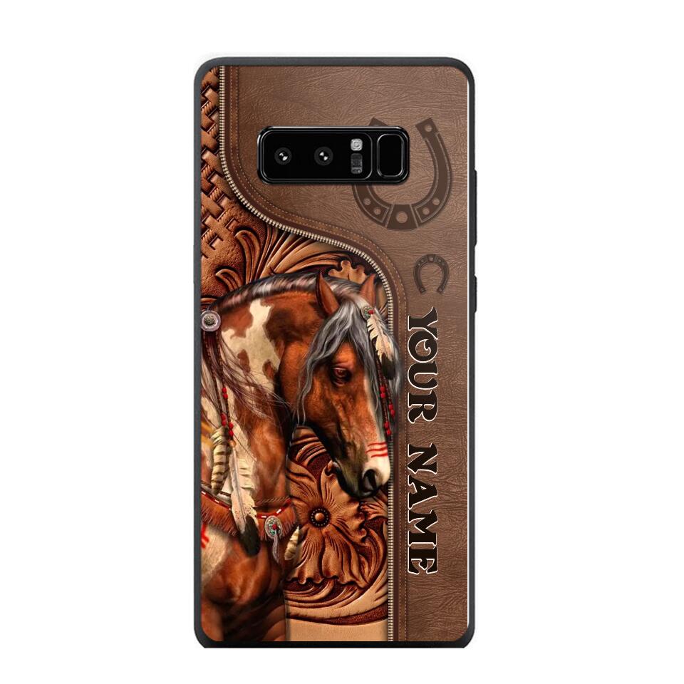 Personalized Horse Lovers Phonecase Printed 23MAR-DT15