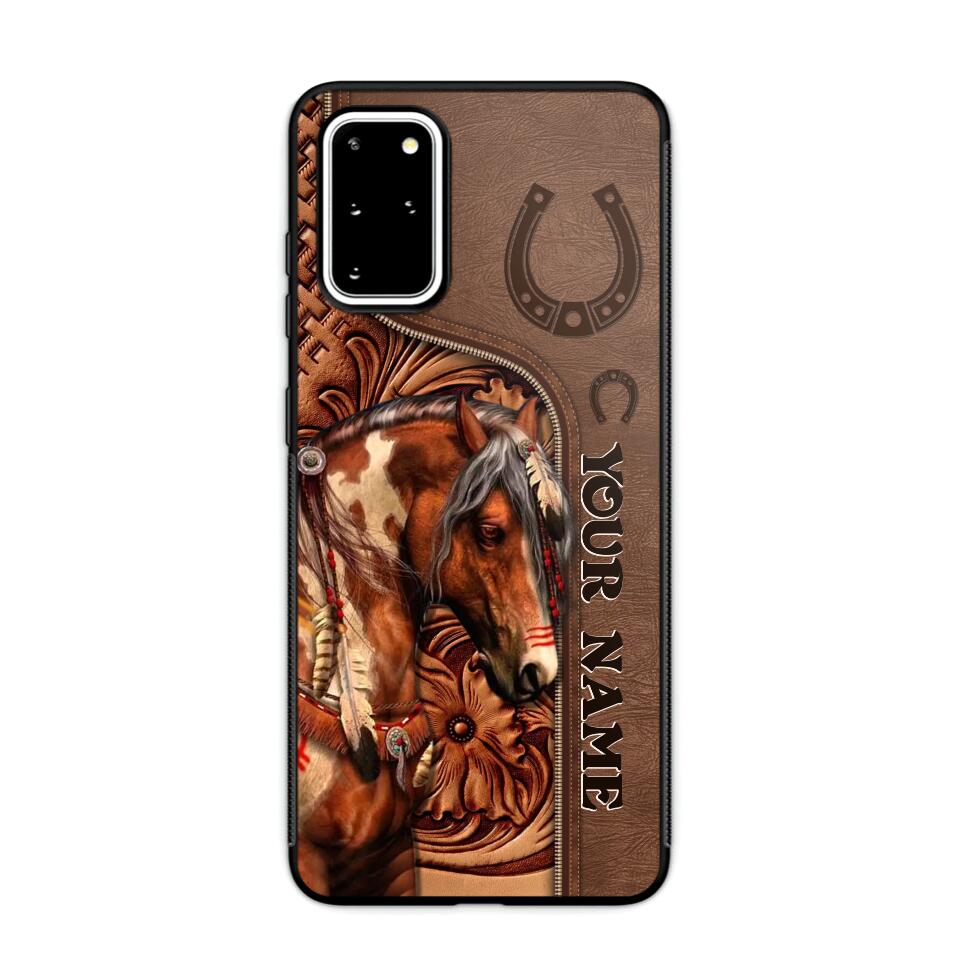 Personalized Horse Lovers Phonecase Printed 23MAR-DT15