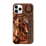 Personalized Horse Lovers Phonecase Printed 23MAR-DT15