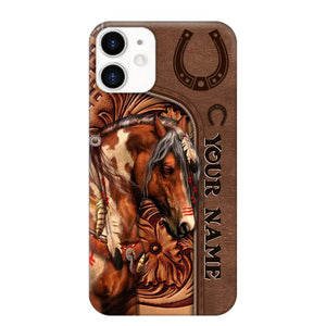 Personalized Horse Lovers Phonecase Printed 23MAR-DT15