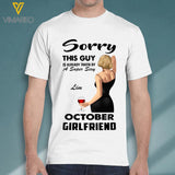 PERSONALIZED TAKEN BY A SUPER SEXY OCTOBER GIRL FRIEND TSHIRT TNVQ2708