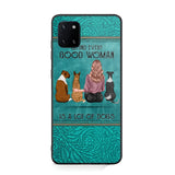 Personalized Behind Every Good Woman Is A Lot Of Dogs & Name Dog Lovers Gift Phonecase Printed 23MAR-DT18