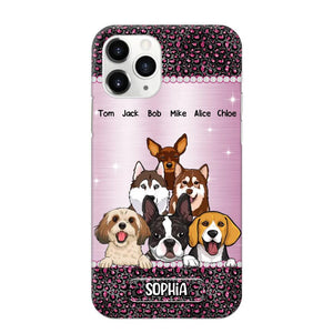 Personalized Dogs & Name Dogs Lovers Gift Phonecase Printed 23MAR-HQ20