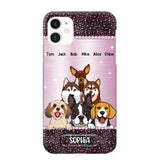 Personalized Dogs & Name Dogs Lovers Gift Phonecase Printed 23MAR-HQ20