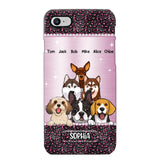 Personalized Dogs & Name Dogs Lovers Gift Phonecase Printed 23MAR-HQ20