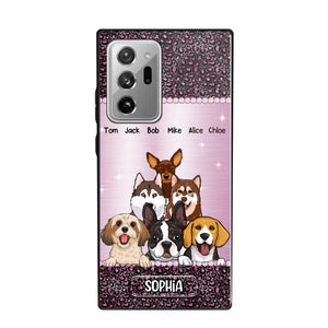 Personalized Dogs & Name Dogs Lovers Gift Phonecase Printed 23MAR-HQ20