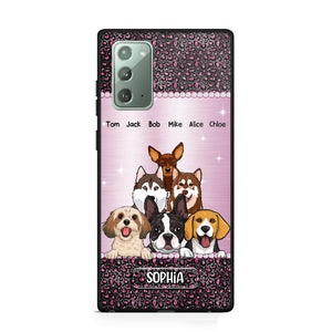 Personalized Dogs & Name Dogs Lovers Gift Phonecase Printed 23MAR-HQ20