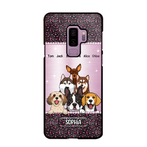 Personalized Dogs & Name Dogs Lovers Gift Phonecase Printed 23MAR-HQ20