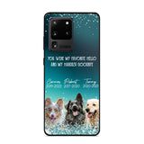 Personalized Upload Your Dog or Memorial Dog Photo You Were My Favorite  Phonecase Printed PNDT2003