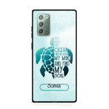 Personalized And Into The Ocean I Go To Lose My Mind And Find My Soul Turtle Phonecase Printed QTDT2003