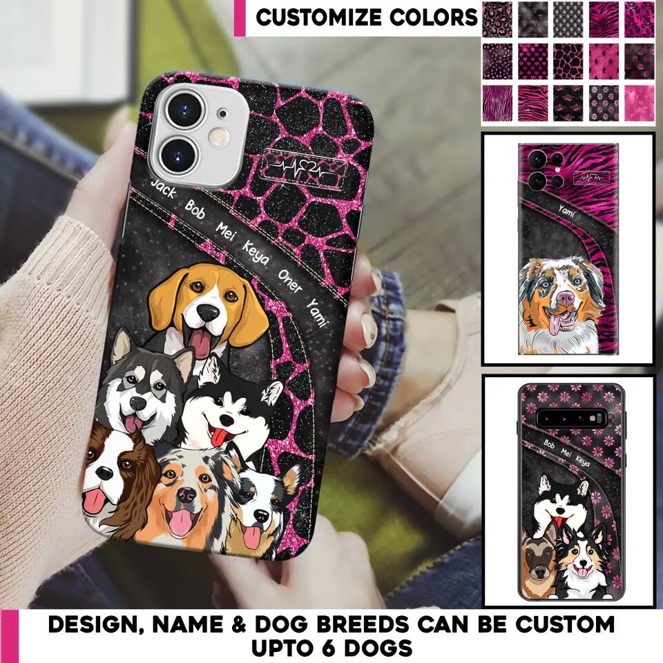 Personalized Dog Lovers Phonecase Printed QTHQ2103