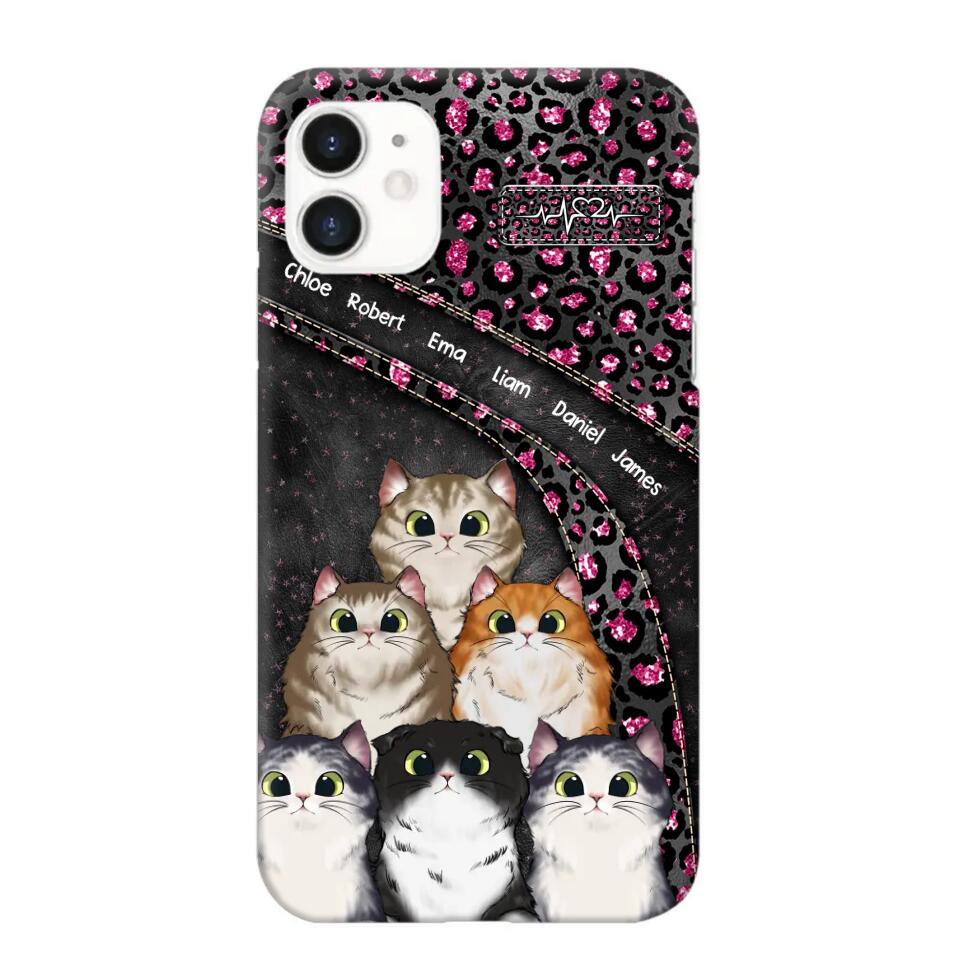 Personalized Cat Lovers Phonecase Printed QTHQ2103