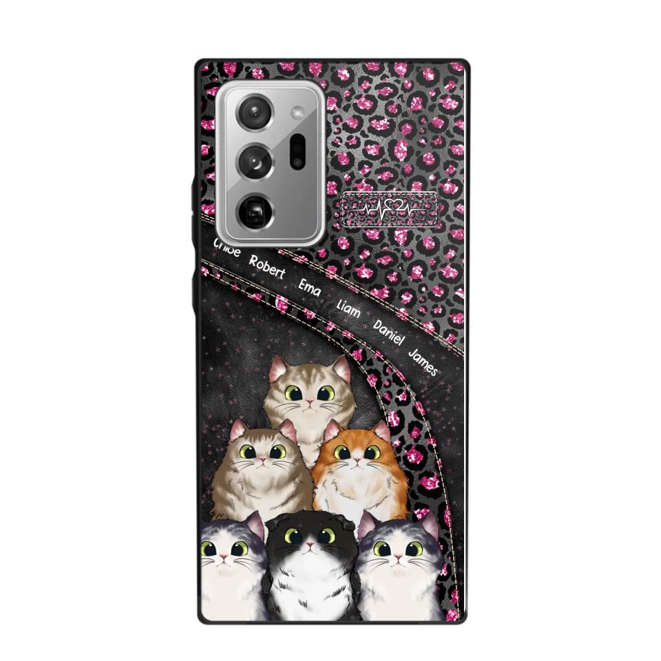 Personalized Cat Lovers Phonecase Printed QTHQ2103