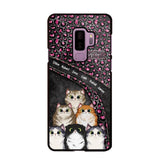 Personalized Cat Lovers Phonecase Printed QTHQ2103