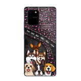 Personalized Dog Lovers Phonecase Printed QTHQ2103