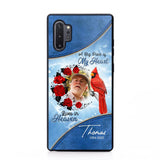 Personalized Upload Photo Memorial A Big Piece Of My Heart Lives in Heaven Phonecase Printed QTDT2103