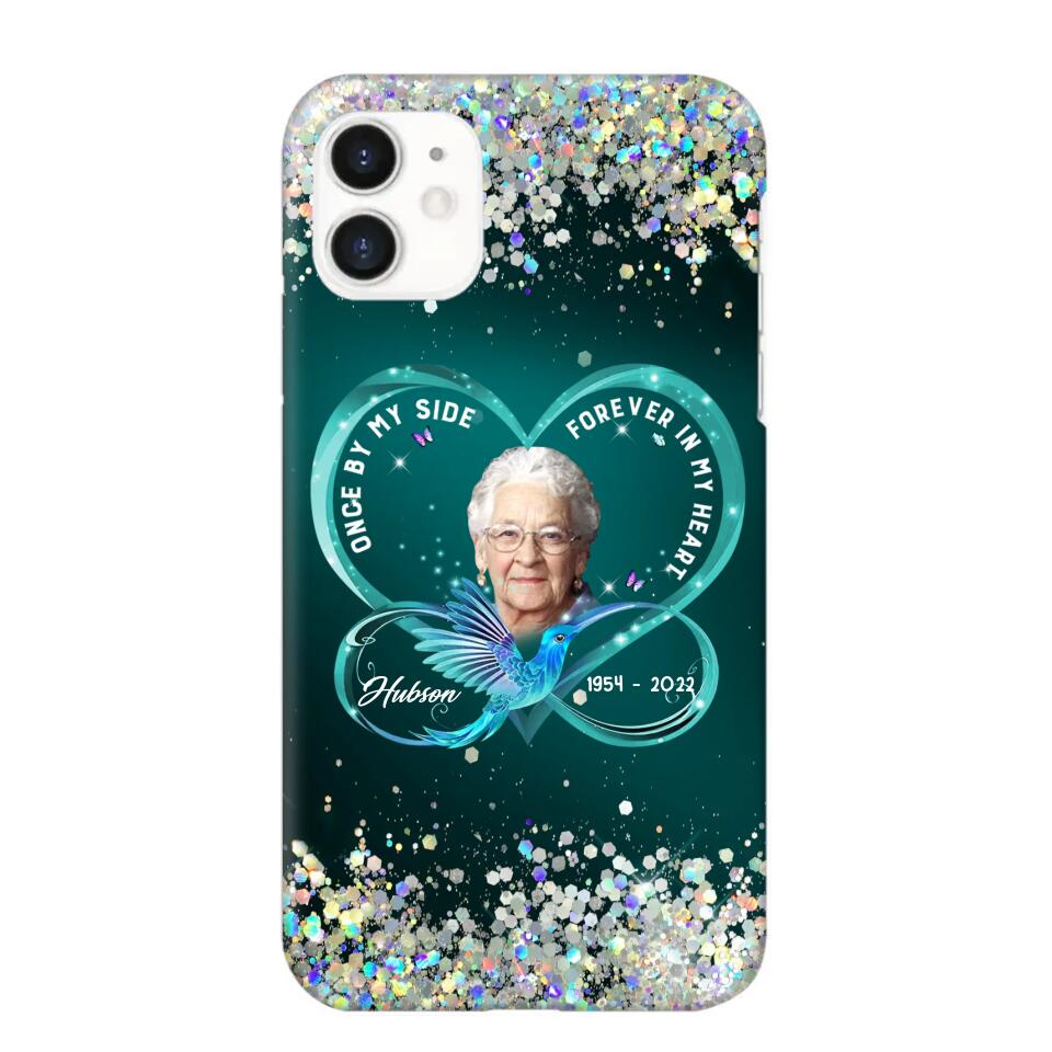 Personalized Upload Your Grandma Photo Once By My Side Forever In My Heart Phonecase Printed PNHQ2103