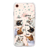 Personalized Upload Your Cat Photo Cat Lovers Silicon Phonecase 23MAR-DT22