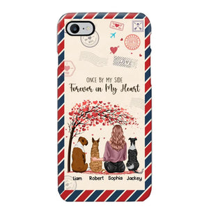 Personalized Dog Lovers Once By My Side Forever In My Heart Phonecase Printed PNDT2203