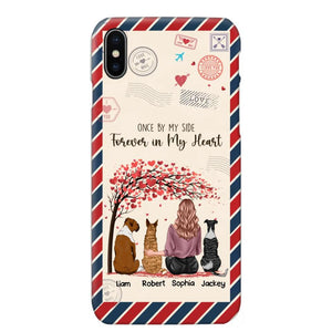 Personalized Dog Lovers Once By My Side Forever In My Heart Phonecase Printed PNDT2203