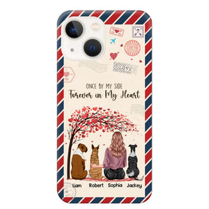 Personalized Dog Lovers Once By My Side Forever In My Heart Phonecase Printed PNDT2203