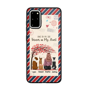 Personalized Dog Lovers Once By My Side Forever In My Heart Phonecase Printed PNDT2203