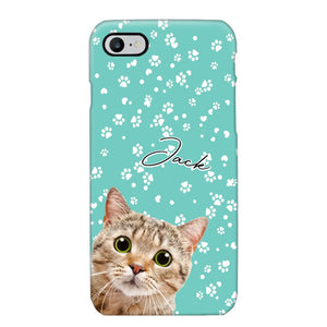 Personalized Upload Your Pet Photo Pet Lovers Silicon Phonecase 23MAR-HQ22