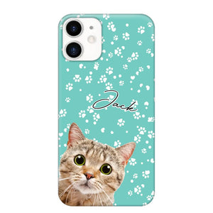 Personalized Upload Your Pet Photo Pet Lovers Silicon Phonecase 23MAR-HQ22