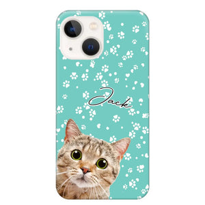 Personalized Upload Your Pet Photo Pet Lovers Silicon Phonecase 23MAR-HQ22