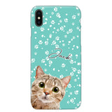 Personalized Upload Your Pet Photo Pet Lovers Silicon Phonecase 23MAR-HQ22