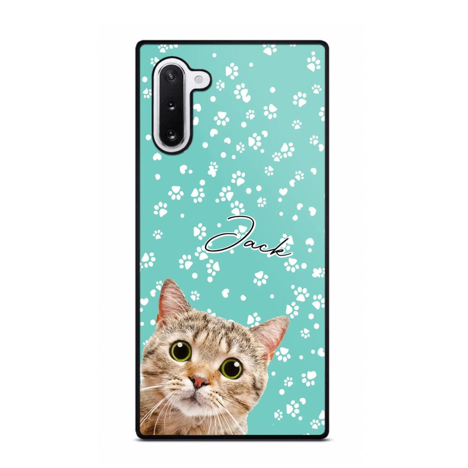 Personalized Upload Your Pet Photo Pet Lovers Silicon Phonecase 23MAR-HQ22