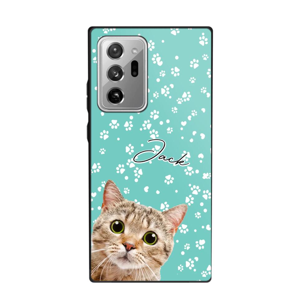 Personalized Upload Your Pet Photo Pet Lovers Silicon Phonecase 23MAR-HQ22