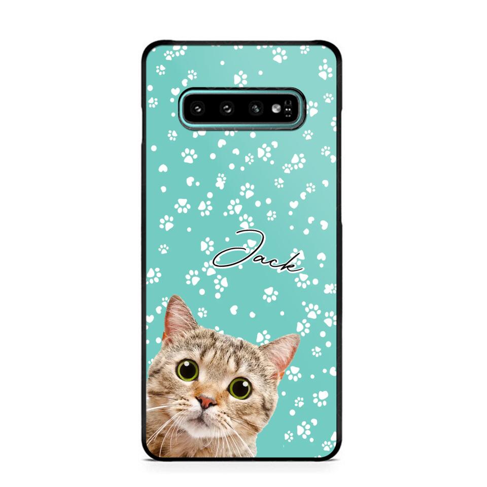 Personalized Upload Your Pet Photo Pet Lovers Silicon Phonecase 23MAR-HQ22