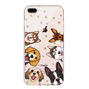 Personalized Dog Lovers Silicon Phonecase 23MAR-HQ22