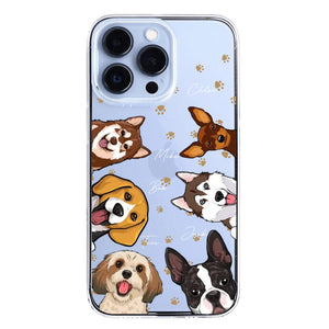 Personalized Dog Lovers Silicon Phonecase 23MAR-HQ22