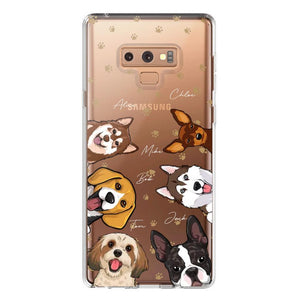 Personalized Dog Lovers Silicon Phonecase 23MAR-HQ22