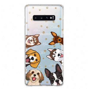 Personalized Dog Lovers Silicon Phonecase 23MAR-HQ22