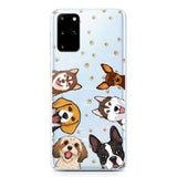 Personalized Dog Lovers Silicon Phonecase 23MAR-HQ22