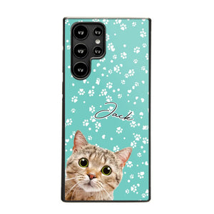 Personalized Upload Your Pet Photo Pet Lovers Silicon Phonecase 23MAR-HQ22