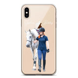 Personalized Upload Your Horse Riding Horse Lovers Silicon Phonecase 23MAR-HQ23