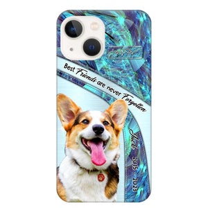 Personalized Upload Your Dog Photo Best Friends Are Never Forgotten Phonecase Printed QTHQ2203