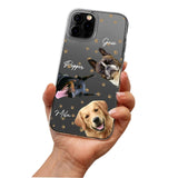 Personalized Upload Your Dog Photo Dog Lovers Silicon Phonecase 23MAR-DT23