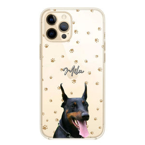 Personalized Upload Your Dog Photo Dog Lovers Silicon Phonecase 23MAR-DT23