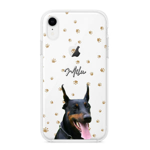 Personalized Upload Your Dog Photo Dog Lovers Silicon Phonecase 23MAR-DT23