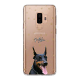 Personalized Upload Your Dog Photo Dog Lovers Silicon Phonecase 23MAR-DT23