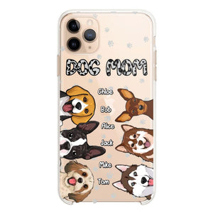 Personalized Dog Mom Paw Silicon Phonecase PNDT2303